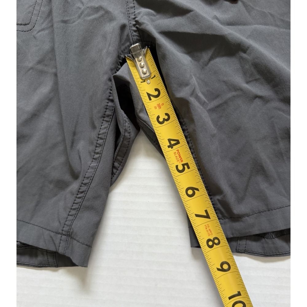 SAXX Gainmaker 2N1 Shorts Mens Medium Gray Lined 9in Drawstring Running Athletic